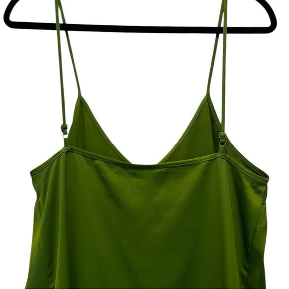 Target A New Day Slip Dress Midi Green Medium - Picture 9 of 9